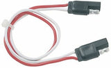 Husky Towing - 30259 2-Way Flat To 2-Way Flat 12 Inch Lead Wire Length