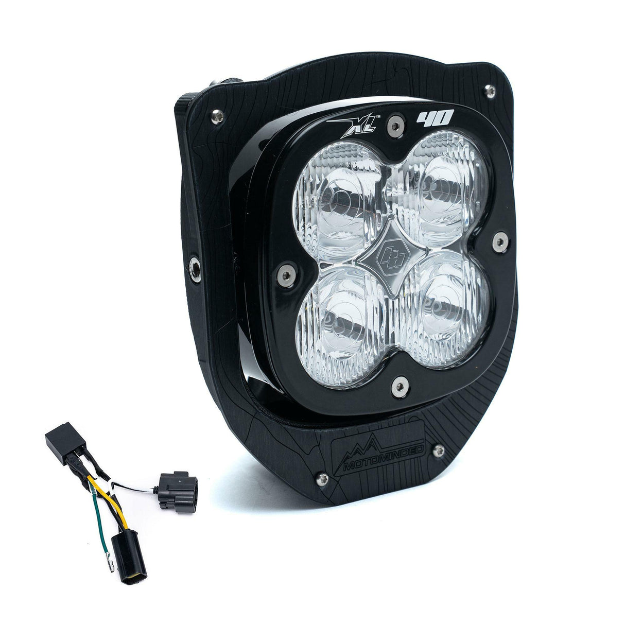Baja Designs - 82-1007 XL40 (D/C) LED Headlight Kit w/ Hi-Low Harness