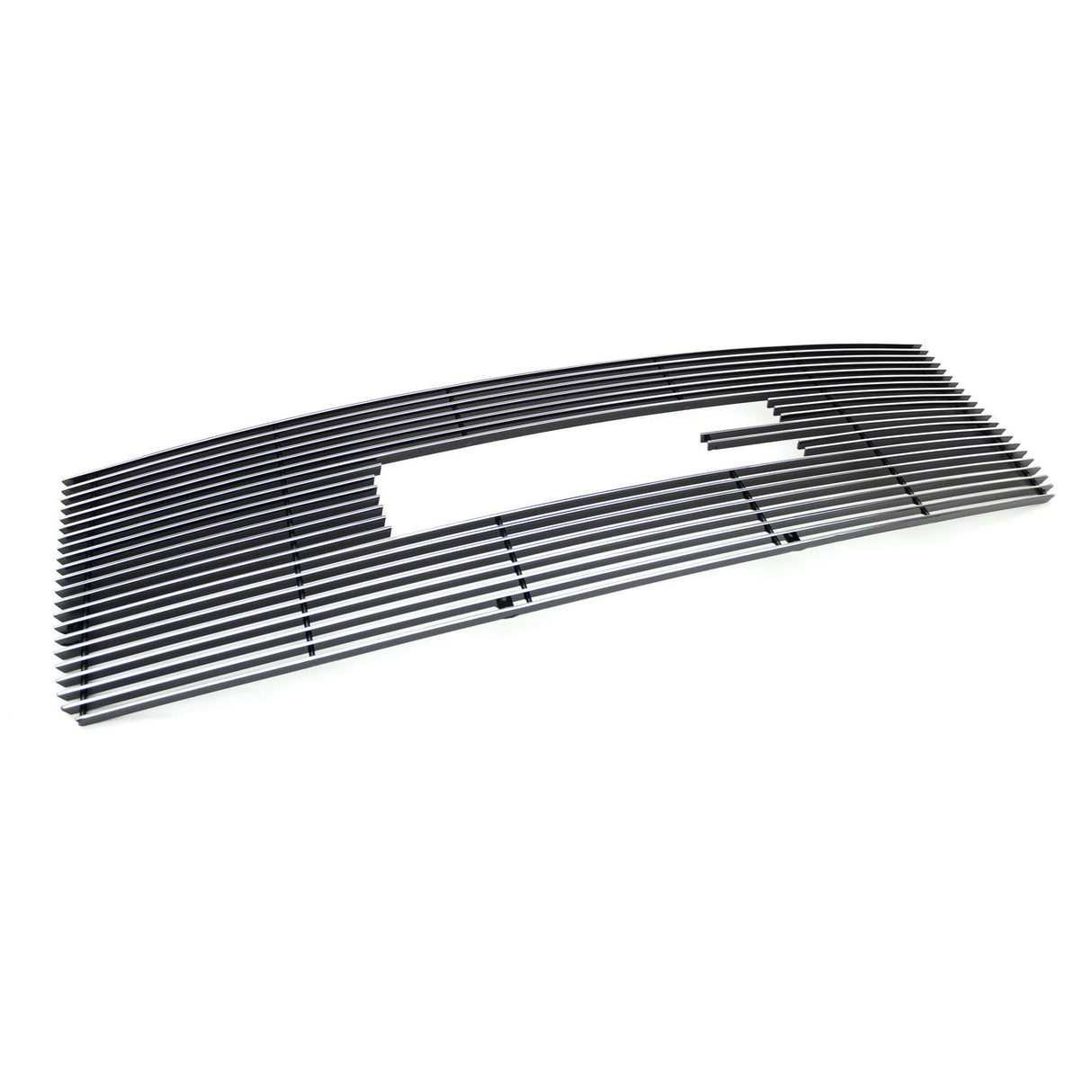 T-Rex Grilles - 1 Pc Horizontal Aluminum Billet Grille Overlay - with logo opening - 21205