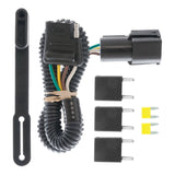 Curt - Custom 4-Flat, Select Freestar, Monterey, Fits w/o OE Plug behind Bumper - 56673