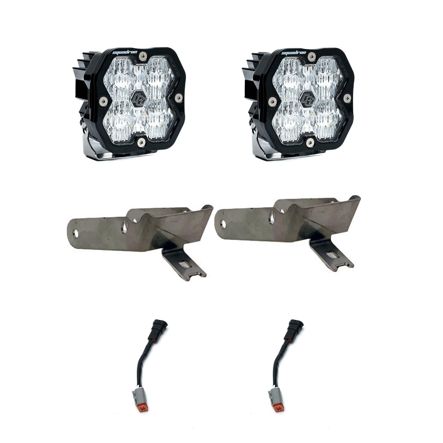 Baja Designs - 44-0079 Squadron 2.0 Sport Fog Pocket LIght Kit