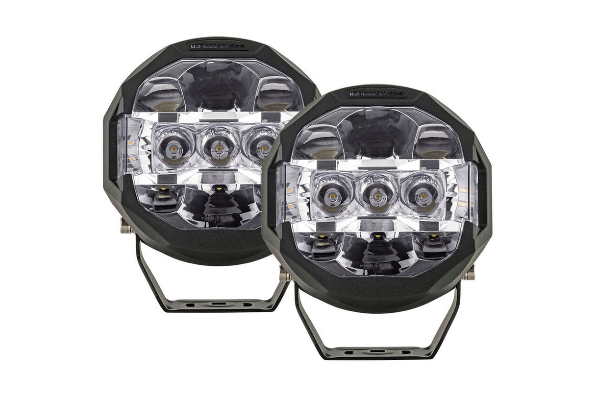 Ironman 4x4 - 7" Scope Driving Lights with the spot beam option.  - IDL0701S