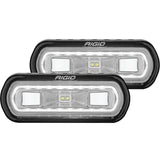 RIGID Industries - 53120 SR-L Series Off-Road Spreader Pod, 3 Wire, Surface Mount, White Halo, Pair