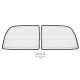 T-Rex Grilles - 2 Pc Small Mesh Stainless Steel Sport Grille Replacement - 44452