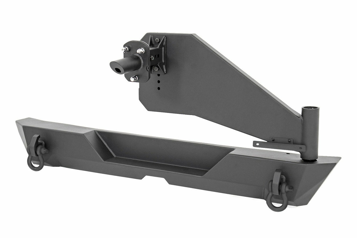 Rough Country - Rear Bumper - Trail - Tire Carrier - Jeep Wrangler JL 4WD (18-23) - 10598