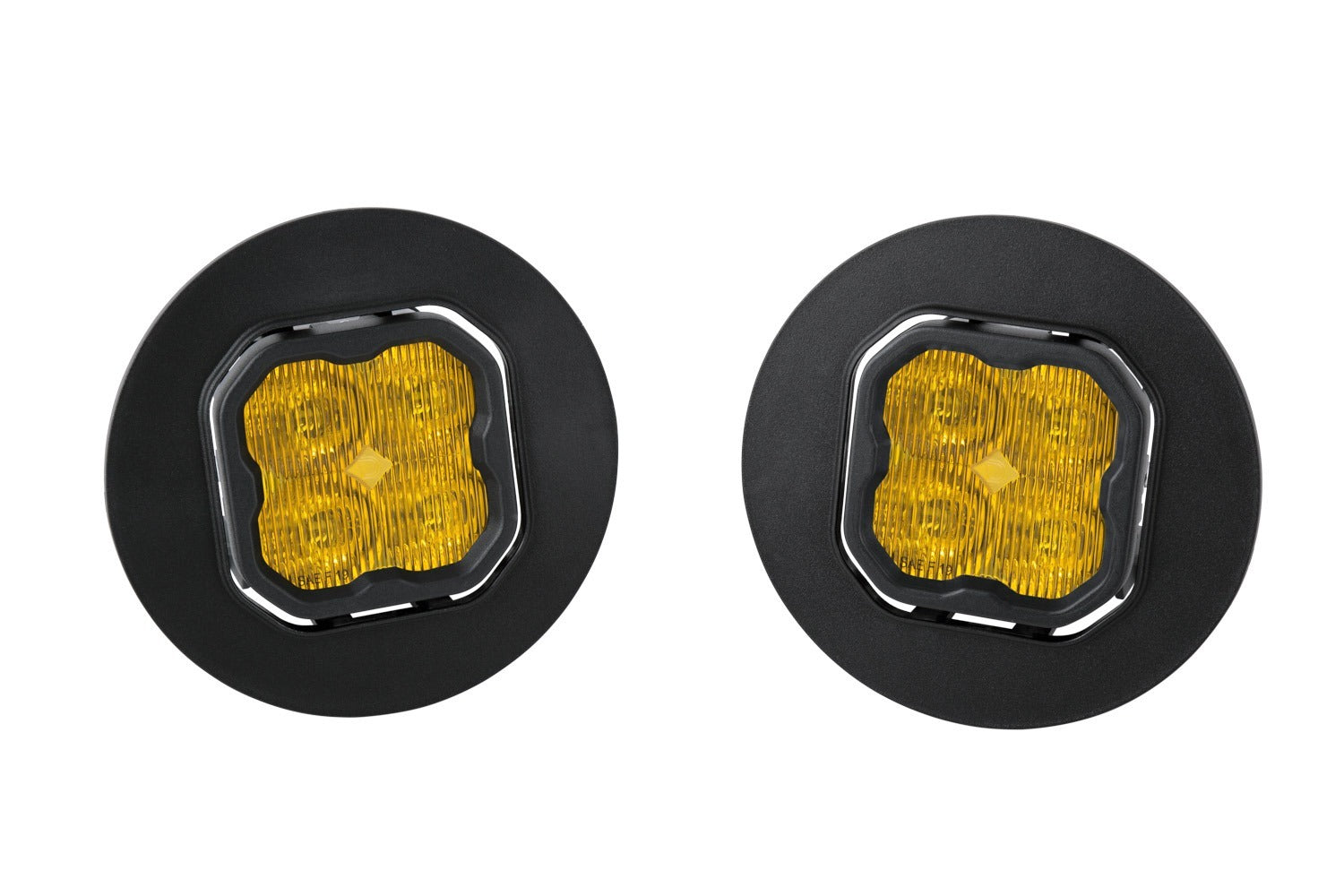 Diode Dynamics - SS3 Pro Type GM-5 Kit ABL Yellow SAE Fog - DD7040