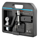 Curt - Towing Starter Kit with 2" Ball (2" Shank, 7,500 lbs, 4" Drop) - 45554