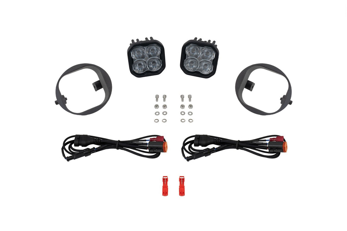 Diode Dynamics - SS3 Pro Type Element Kit ABL White SAE Fog - DD8369