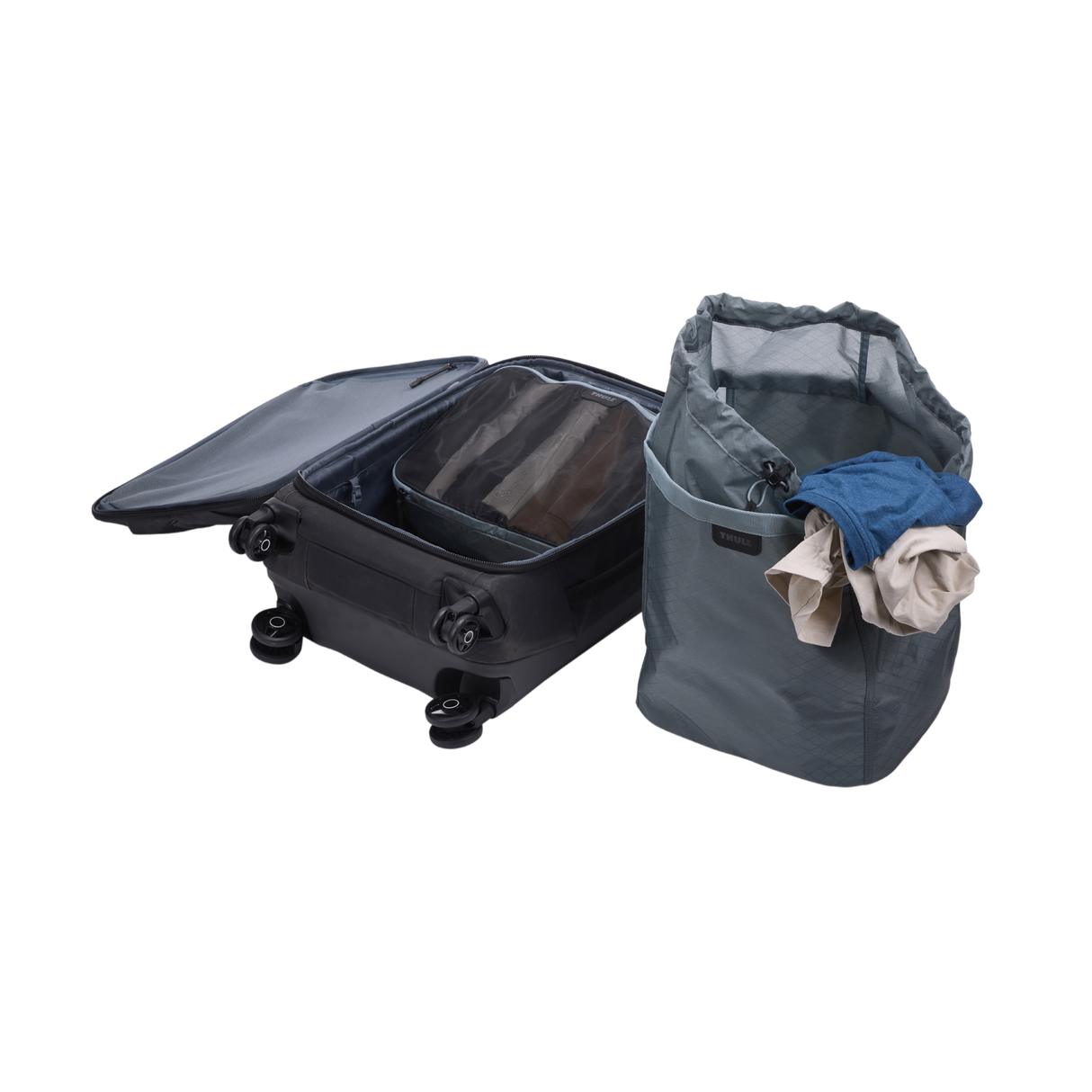 Thule - Packable Laundry Bag - Pond gray - 3205582