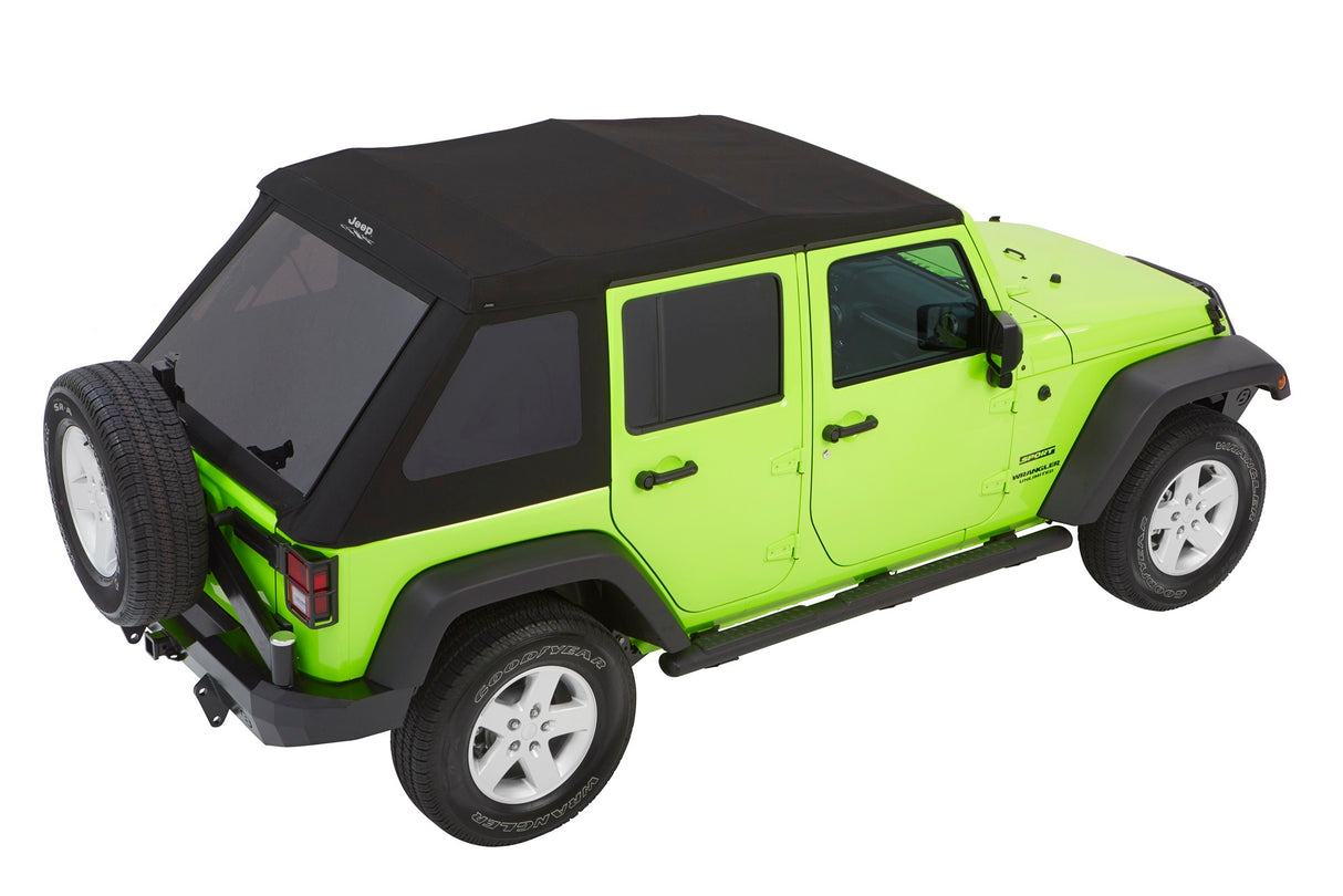Bestop - 54423-35 - JEEP(R) Trektop(R) Glide(TM) Slantback Soft Top