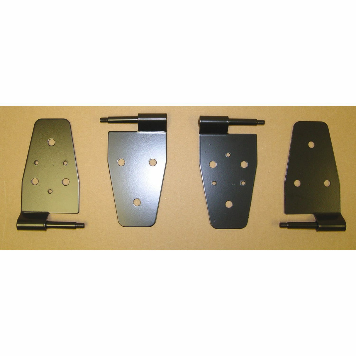 Rugged Ridge - Door Hinge Kit, Black; 87-06 Jeep Wrangler TJ - 11202.01