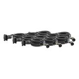 Curt - 10' Custom Wiring Extension Harnesses (Adds 7-Way RV Blade to Truck Bed, 10-Pack) - 56000010