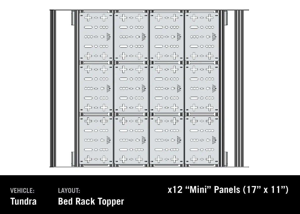 DRIFTR Roof Rack Deck Accessory Panels
