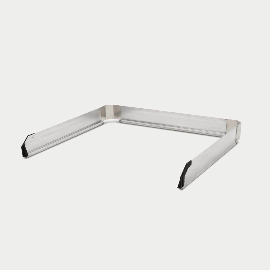 Decked - High Sides for CargoGlide 2.0 - 41" wide slides - set of three (3) High Side Panels - C0030-HS41-ALM