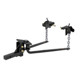 Curt - Round Bar Weight Distribution Hitch with Integrated Lubrication (10-14K) - 17057