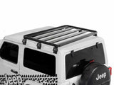 Front Runner - Jeep Wrangler JL 2 Door (2018-Current) Slimline II 1/2 Roof Rack Kit / Tall - KRJW033T