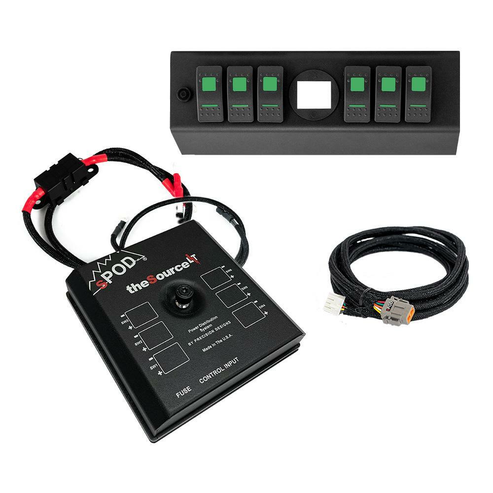 SourceLT w/ Genesis Adapter - Jeep 2007-2008 Wrangler JK (Color: Green)