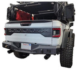 Go Rhino 373120T - Rockline Rear Full Width Bumper - Textured Black