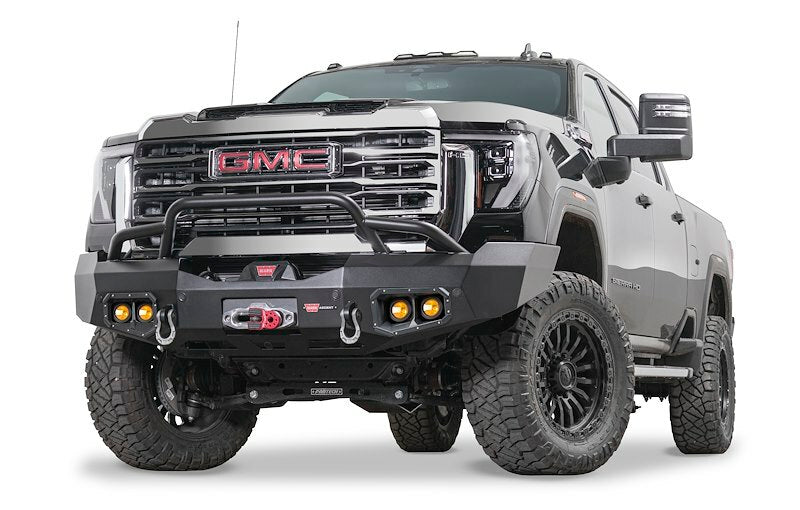 Warn - ASCENT BUMPER WITH PRERUNNER GUARD GMC SIERRA HD - 110945