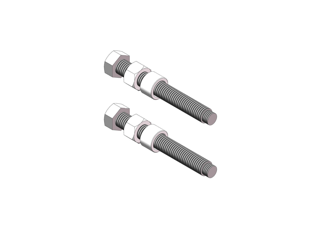 Husky Towing 31806 Replacement Bushing/ Bump Stops And Hardware For Husky Towing 31196 Set Of 2