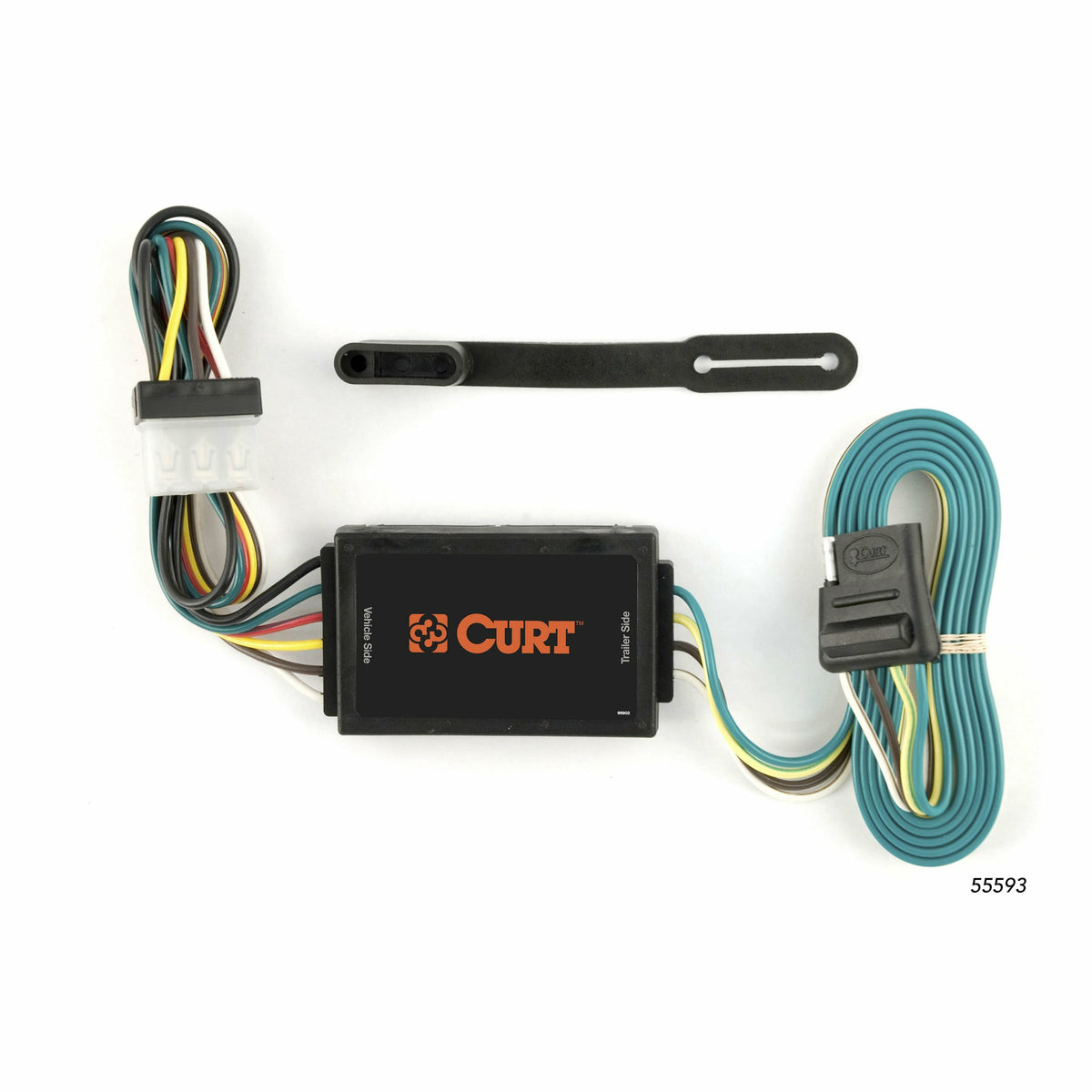 Curt - Custom 4-Flat, Select Mazda CX-7, OEM Tow Package Required - 55593
