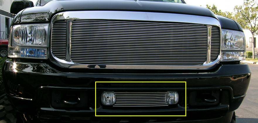 T-Rex Grilles - 1 Pc Horizontal Aluminum Billet Bumper Grille Bolt-On - 25567
