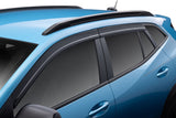 Husky Liners 2854116 Low Profile Ventvisor Deflector; Smoke; Outside Mount; 4 pc.