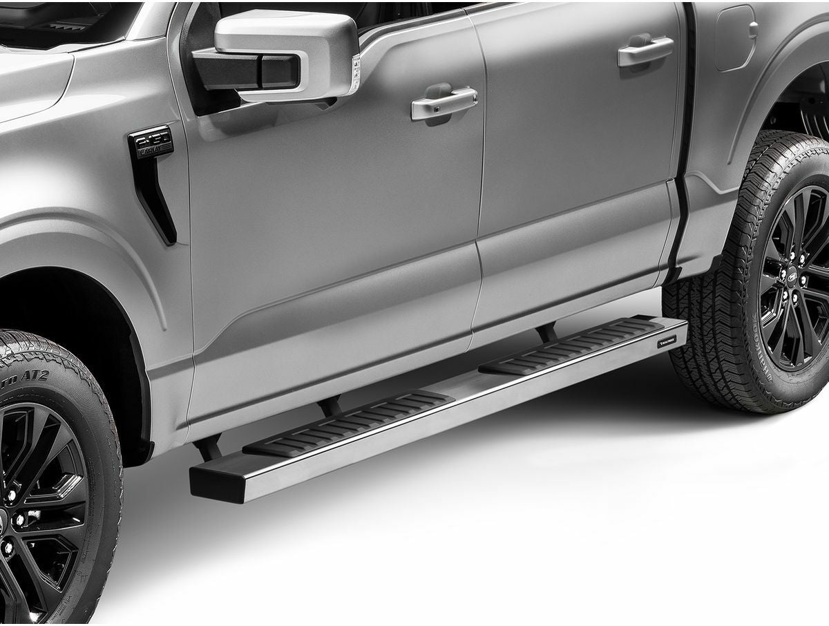 Go Rhino 6862442987PS - 6" OE Xtreme II SideSteps With Mounting Bracket Kit - Polished Stainless Steel