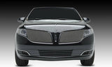 T-Rex Grilles - 2 Pc Small Mesh Stainless Steel Upper Class Grille Overlay - 56719