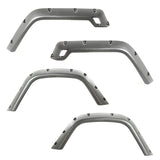 Rugged Ridge - 4-Piece Fender Flare Kit; 97-06 Jeep Wrangler TJ/LJ - 11630.30