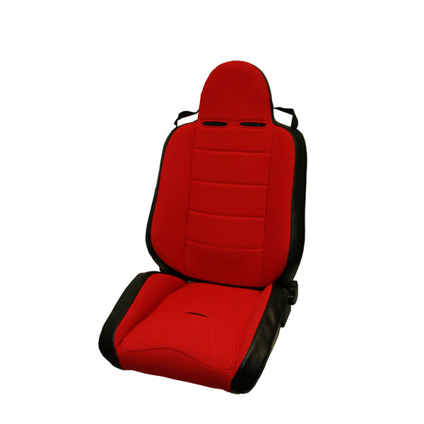 Rugged Ridge - RRC Off Road Racing Seat, Reclinable, Red; 76-02 CJ/Wrangler YJ/TJ - 13406.53