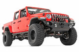Rough Country - Jeep Quad LED Light Pod Kit - Black Series w Amber DRL (18-22 JL  20-22 Gladiator) - 70823