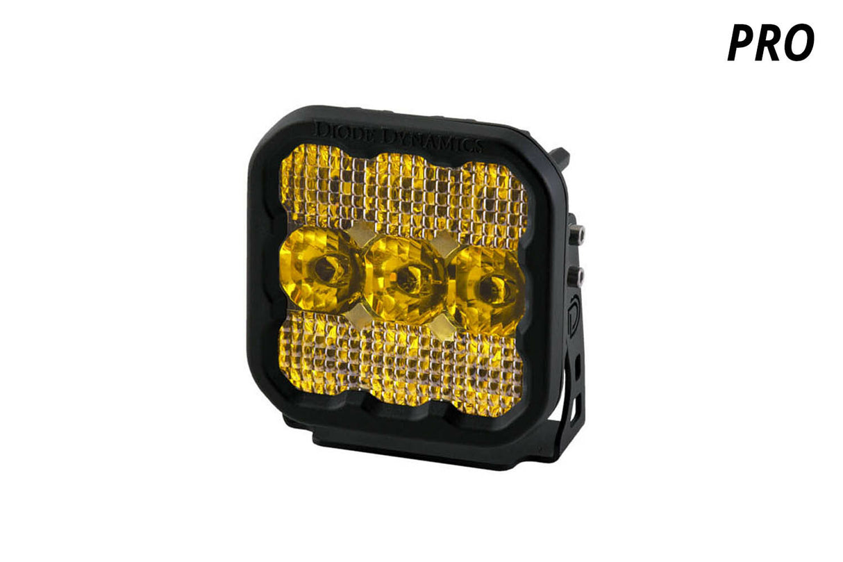 Diode Dynamics - SS5 LED Pod Pro Yellow Spot (single) - DD6777S