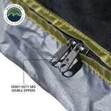 Overland Vehicle Systems - HD Nomadic 2.0 Awning Room Enclosure, Grey Body, Green Trim (4 Walls and Floor) - 18089920