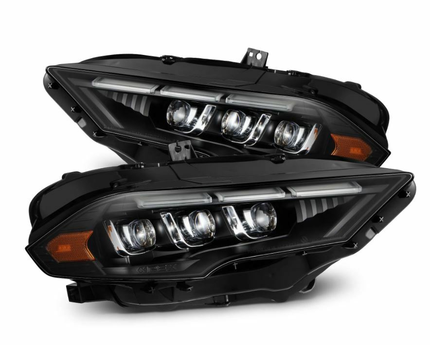 AlphaRex 880264 Projector Headlights Black
