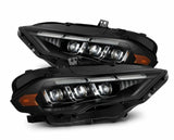 AlphaRex 880264 Projector Headlights Black