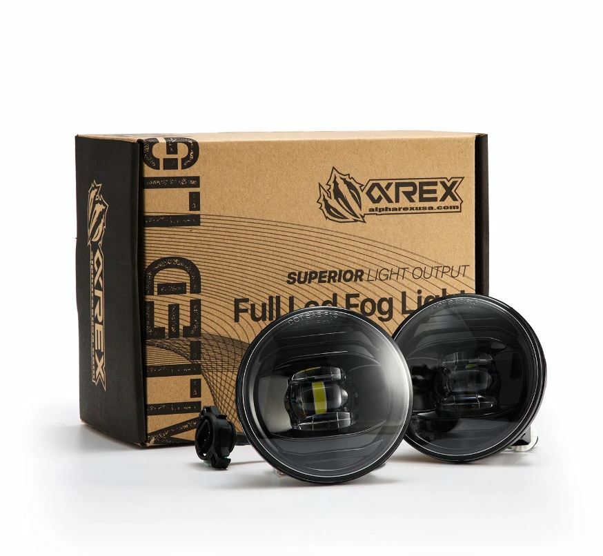 AlphaRex 210007 DoubleTap Dual Color LED Projector Fog Lights