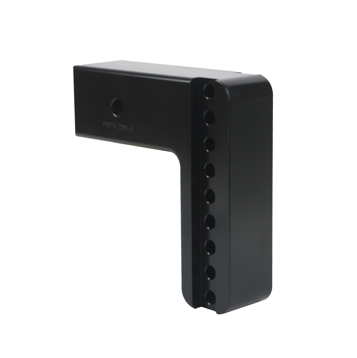 Weigh Safe DB6-3-CERBLA Cerakoted Drawbar  6" Drop and 3" Receiver