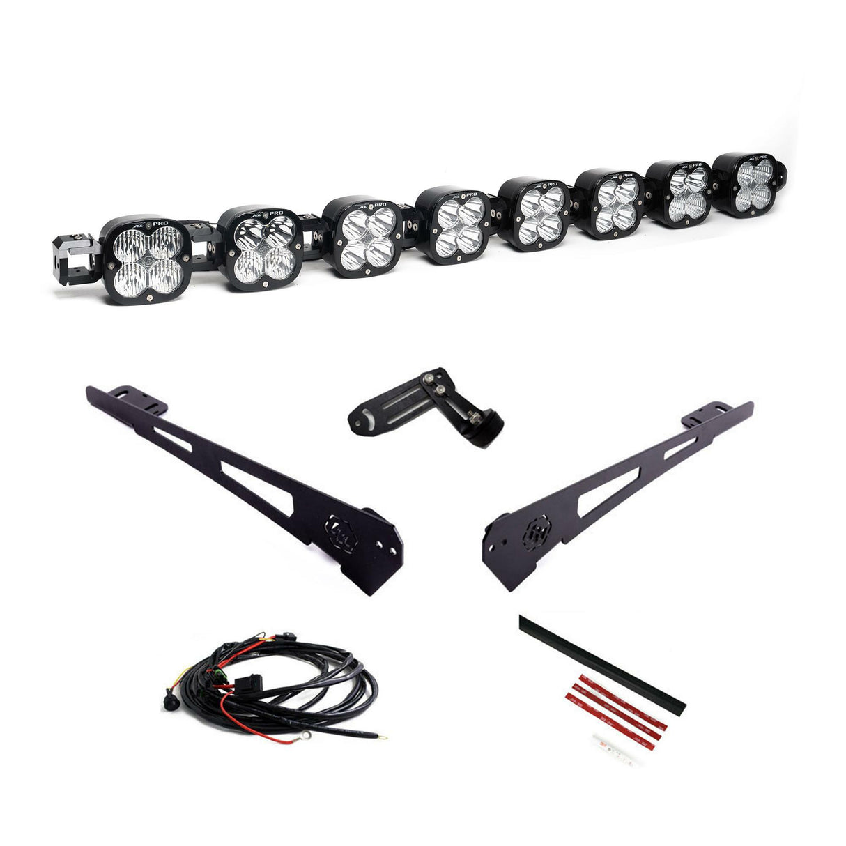 Baja Designs - 2024-26 Toyota Tacoma 8XL Pro Linkable Roof Kit