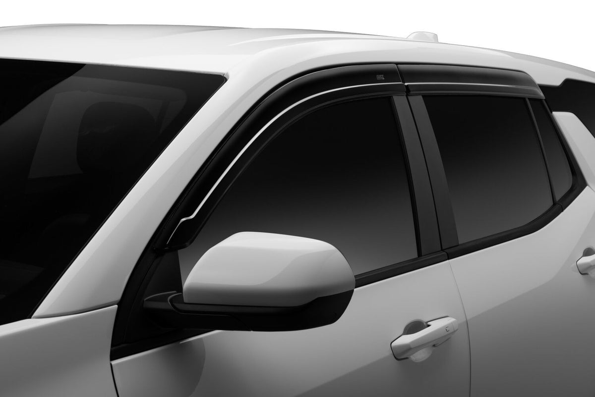Husky 2854143 Low Profile Ventvisor Deflector; Smoke 4 PC Set 2025 Chevy Equinox