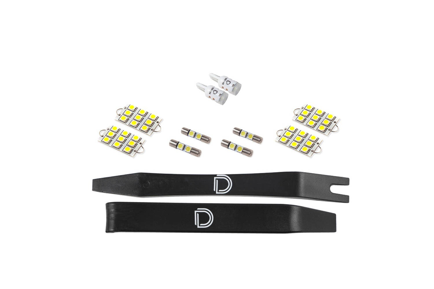 Diode Dynamics - Interior LED Kit for 2007-2013 Chevrolet Silverado, Cool White Stage 2 - DD0550