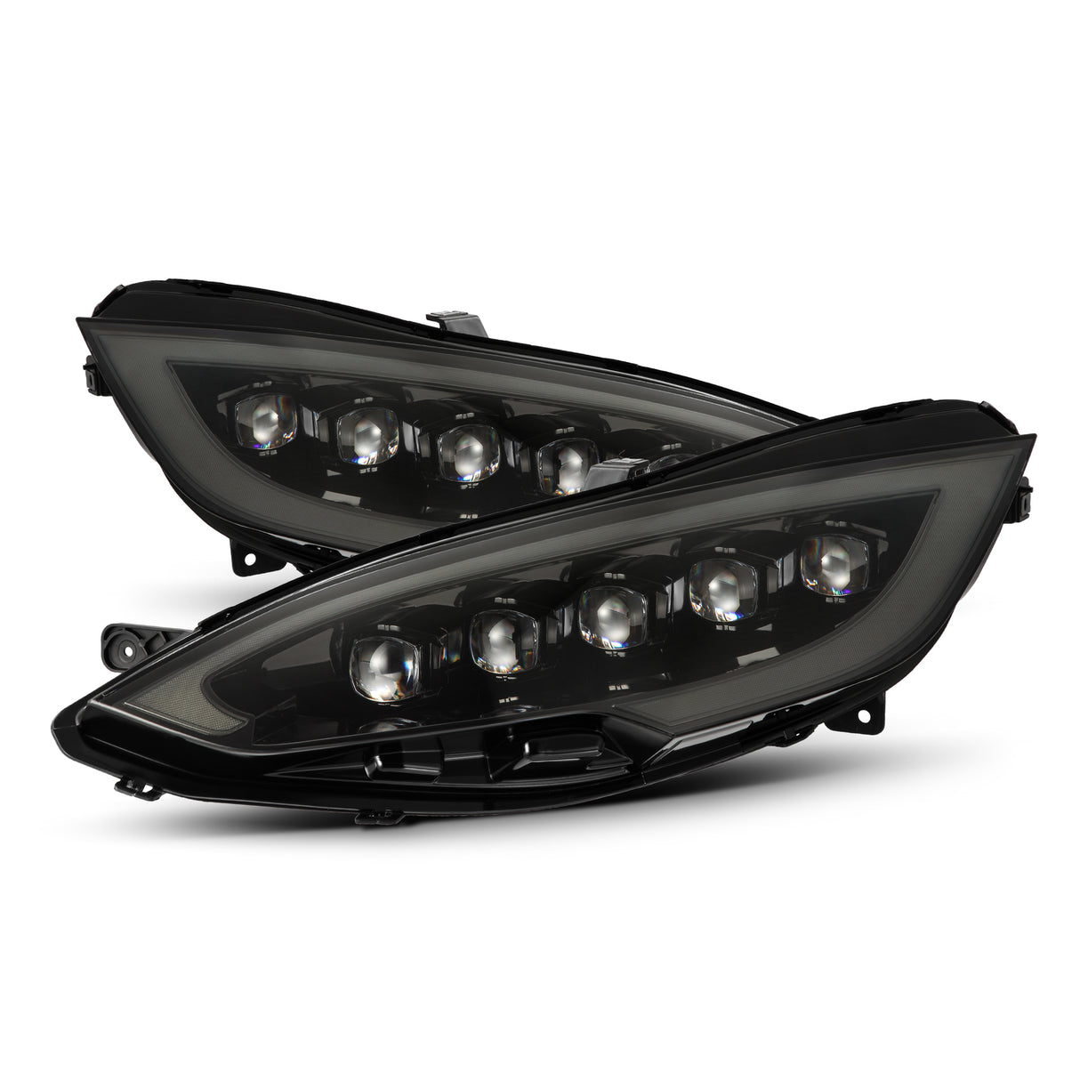 AlphaRex 880878 Projector Headlights Alpha-Black