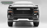 T-Rex Grilles - 1 Pc Laser Cut Pattern Mild Steel Stealth Laser Torch Grille Replacement - Includes Universal Wiring Harness - 7311281-BR