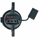 Husky Towing - 15174 7 RV Blade To 4 Wire Flat Ergonomic 1 Piece Design With Testing LEDS