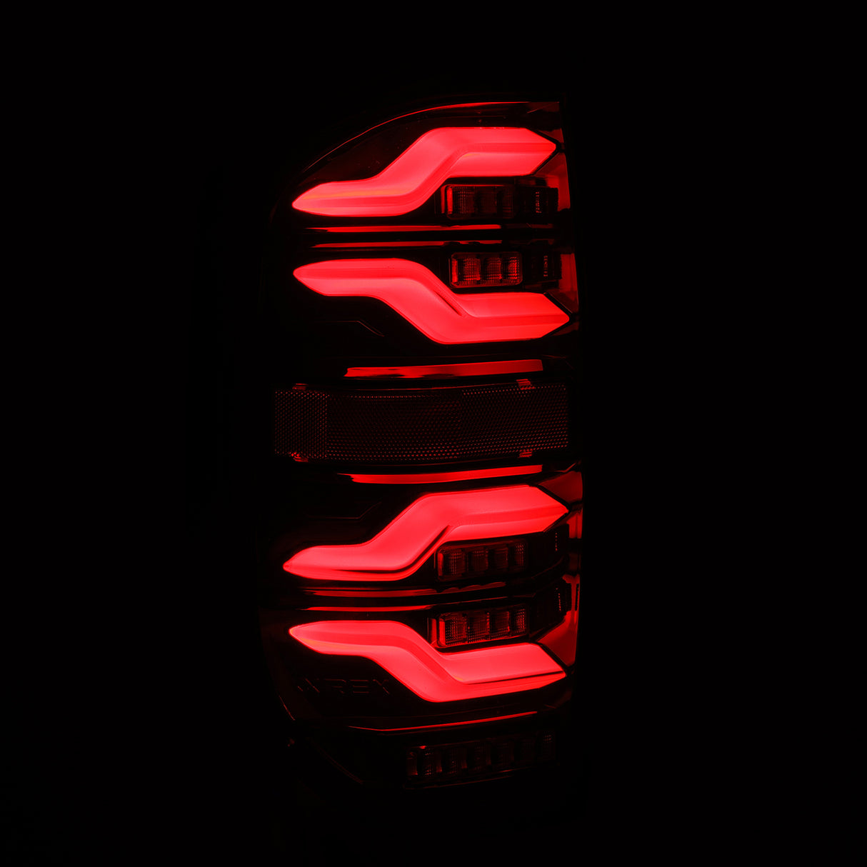 AlphaRex 672040 LED Taillights Black