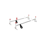Weather Guard - All-Purpose Steel Van Rack 2 Bar - Full Size Van - Gutter Mount, Van Rack - 205-3