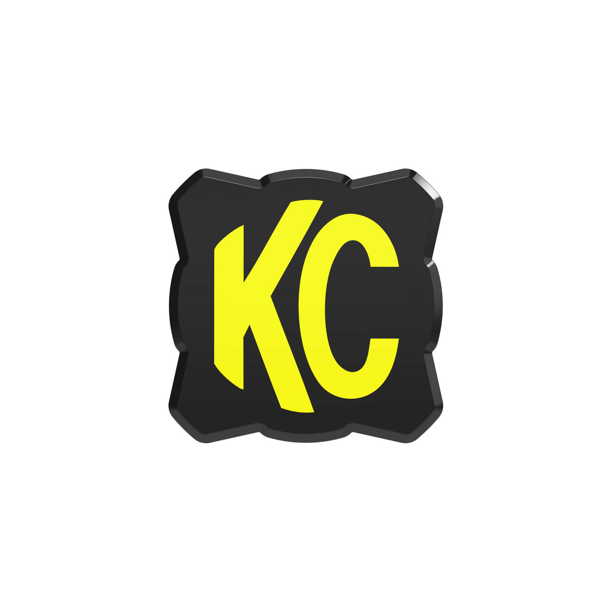 KC Hilites FLEX ERA 1 - Light Cover - Black / Yellow KC Logo - 5328