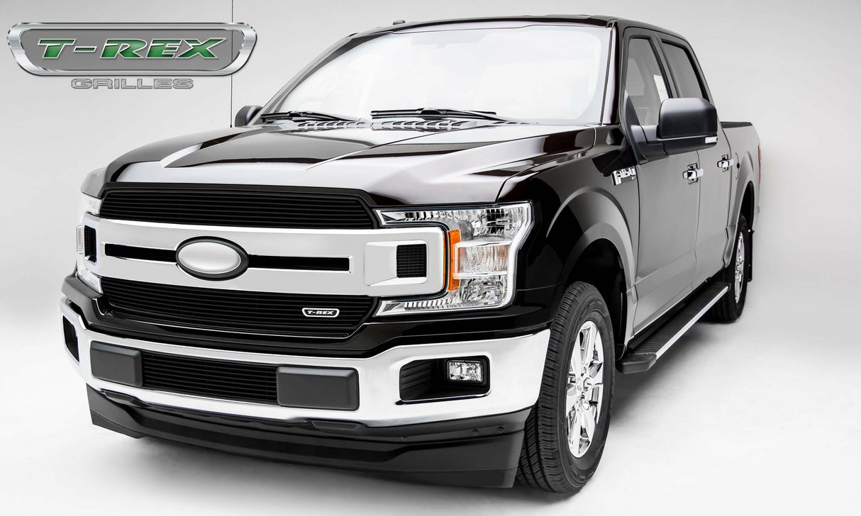T-Rex Grilles - 1 Pc Horizontal Aluminum Billet Bumper Grille Overlay - 25571B
