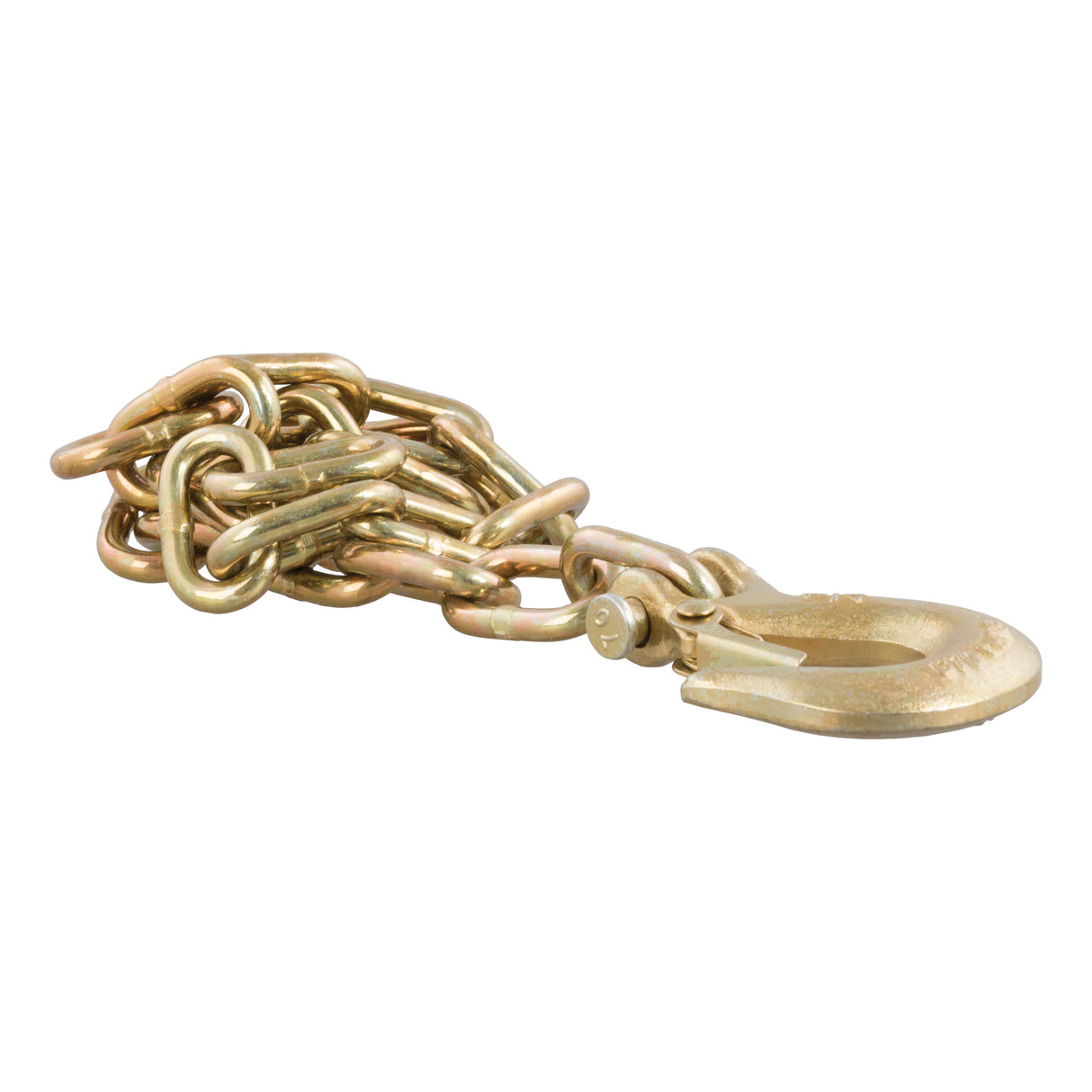 Curt - 35" Safety Chain with 1 Clevis Hook (12,600 lbs, Yellow Zinc) - 80303