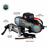 Overland Vehicle Systems - SCAR 10 - 10,000 lb. Winch With Steel Cable and Wireless Remote - 19089901